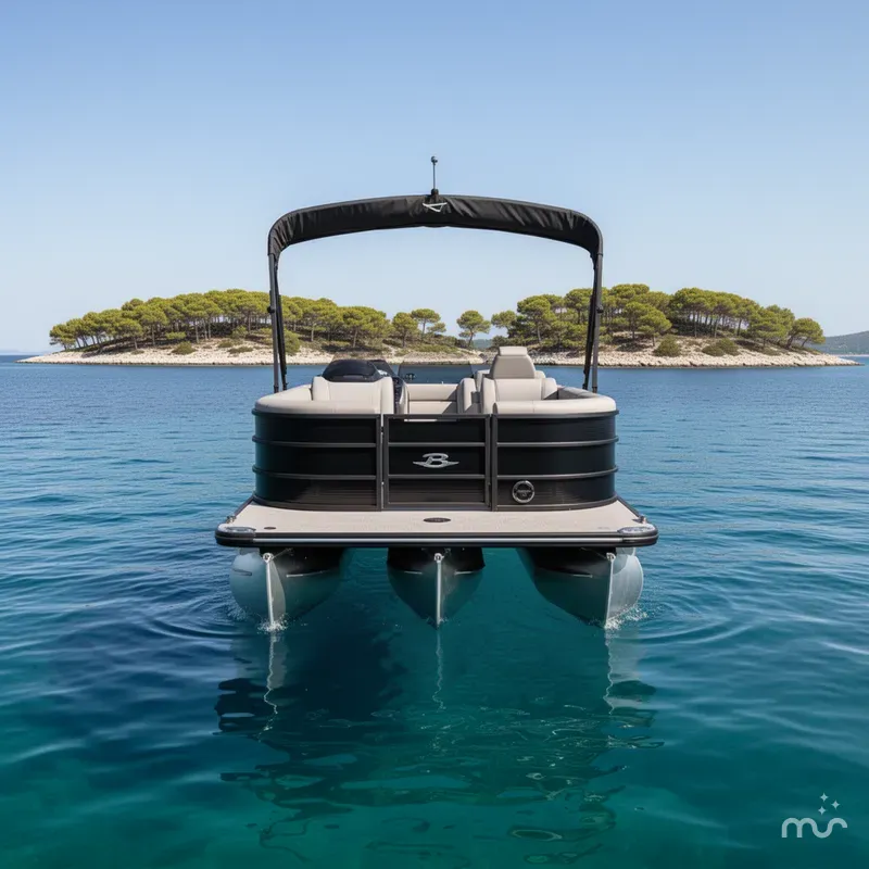 Slide: The Image of Bentley Pontoons Legacy 243 Navigator 2026 - 3