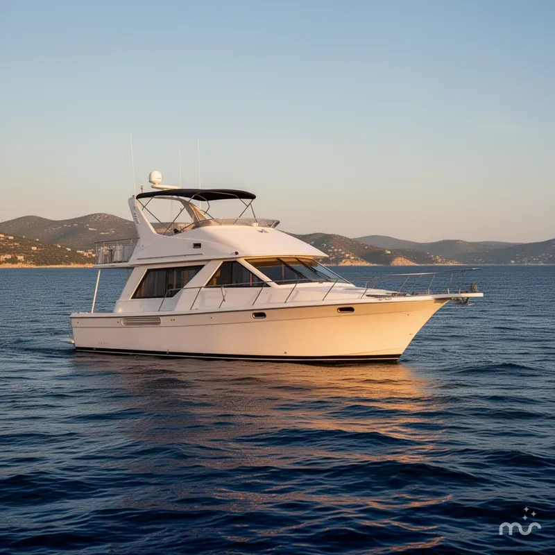 Slide: The Image of Bayliner 3988 Command Bridge Motoryacht 2002 - 2