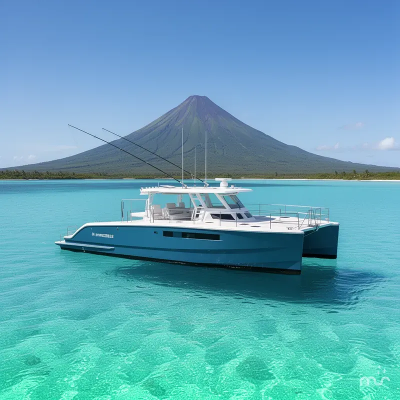 Slide: The Image of Invincible 46 Catamaran 2024 - 2