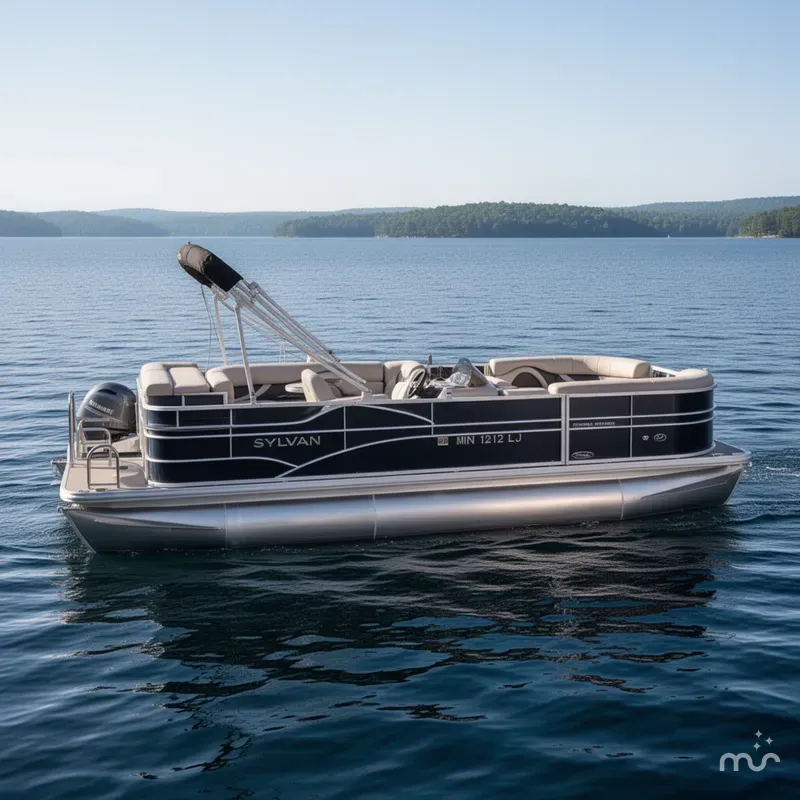Slide: The Image of Sylvan Mirage 820 Cruise Special Edition Pontoon 2015 - 0