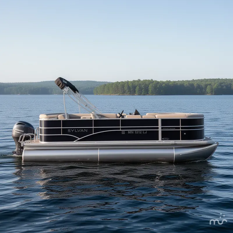 Slide: The Image of Sylvan Mirage 820 Cruise Special Edition Pontoon 2015 - 1