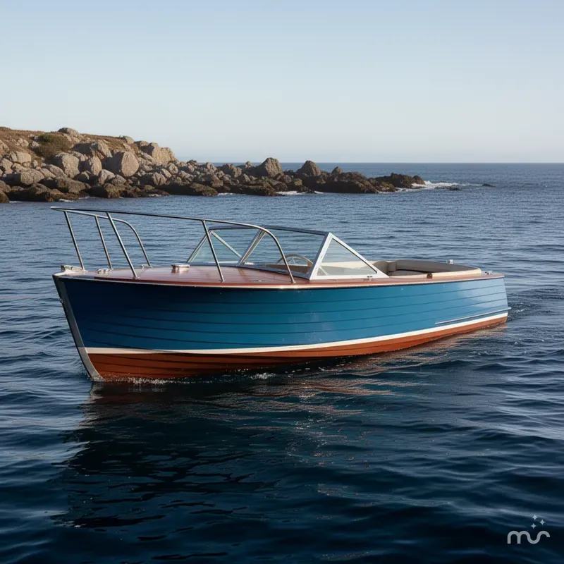 Slide: The Image of Chris-Craft 22 Sea Skiff 1959 - 2