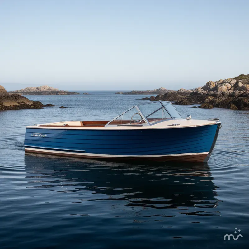 Slide: The Image of Chris-Craft 22 Sea Skiff 1959 - 4