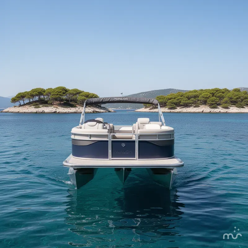 Slide: The Image of Avalon Venture 85 Cruise 21 FT 2026 - 1