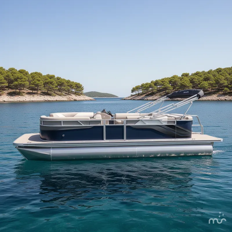 Slide: The Image of Avalon Venture 85 Cruise 21 FT 2026 - 2