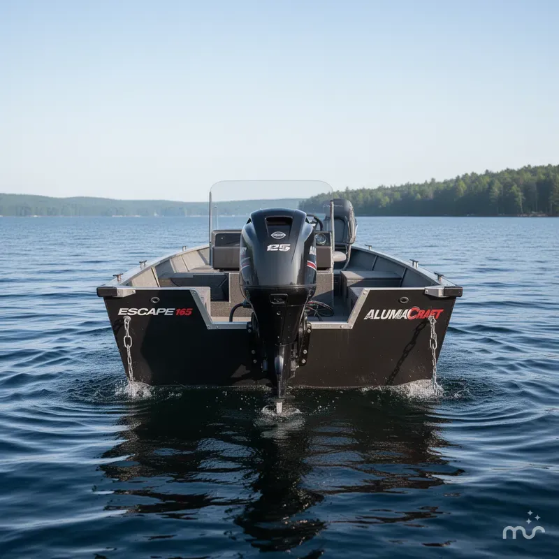 Slide: The Image of Alumacraft Escape 165 Side Console 2026 - 3