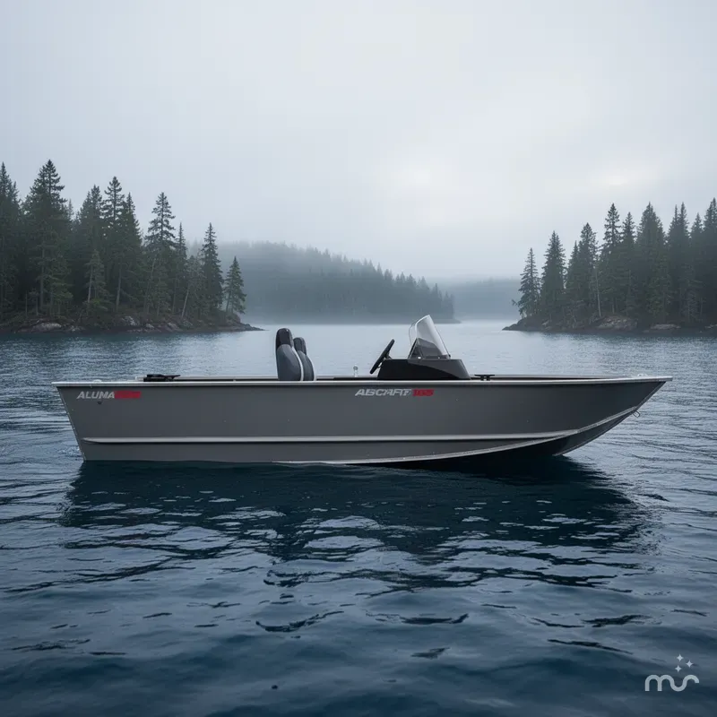 Slide: The Image of Alumacraft Escape 165 Side Console 2026 - 2