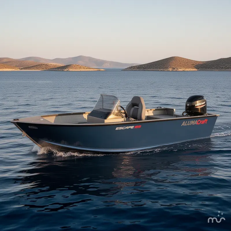 The Image of Alumacraft Escape 165 Side Console 2026 - 0