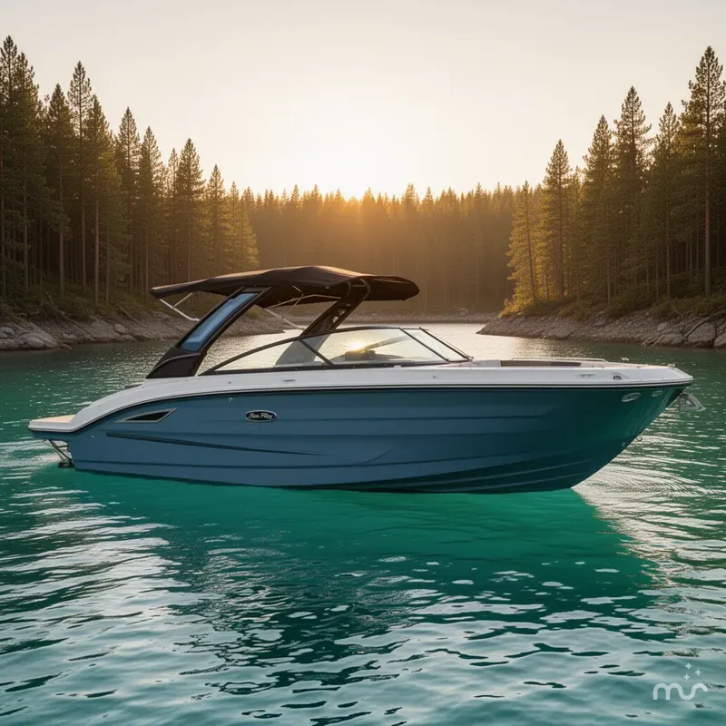 Slide: The Image of Sea Ray SDX 250 Surf 2026 - 2