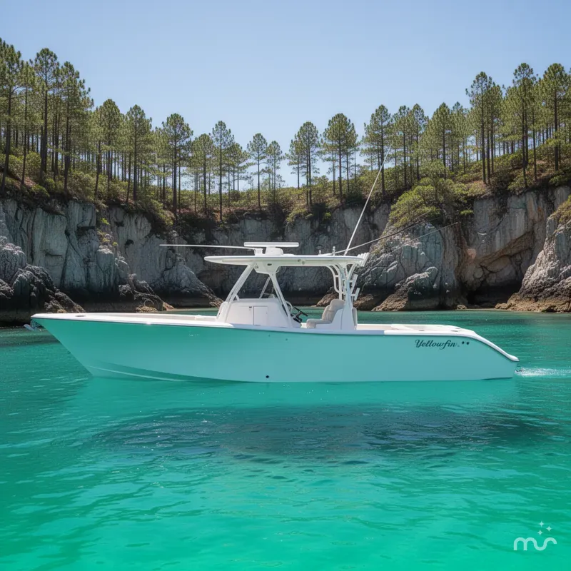 Slide: The Image of Yellowfin 39 Offshore 2015 - 2