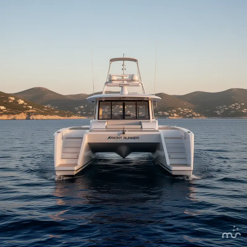 Slide: The Image of Front Runner 43 Catamaran 2026 - 3