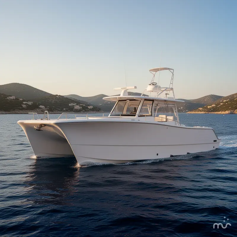 Slide: The Image of Front Runner 43 Catamaran 2026 - 4