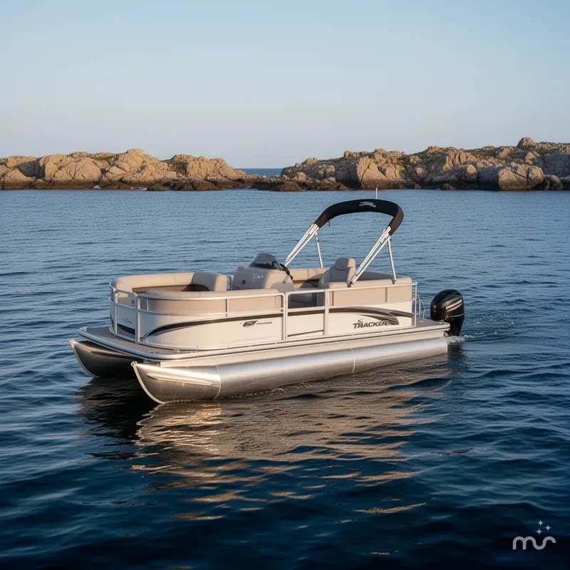 The Image of Sun Tracker Party Barge 16 DLX 2026 - 0