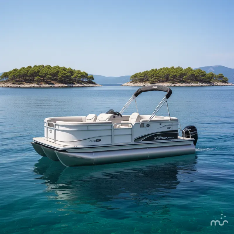 The Image of Sun Tracker Party Barge 16 DLX 2026 - 0