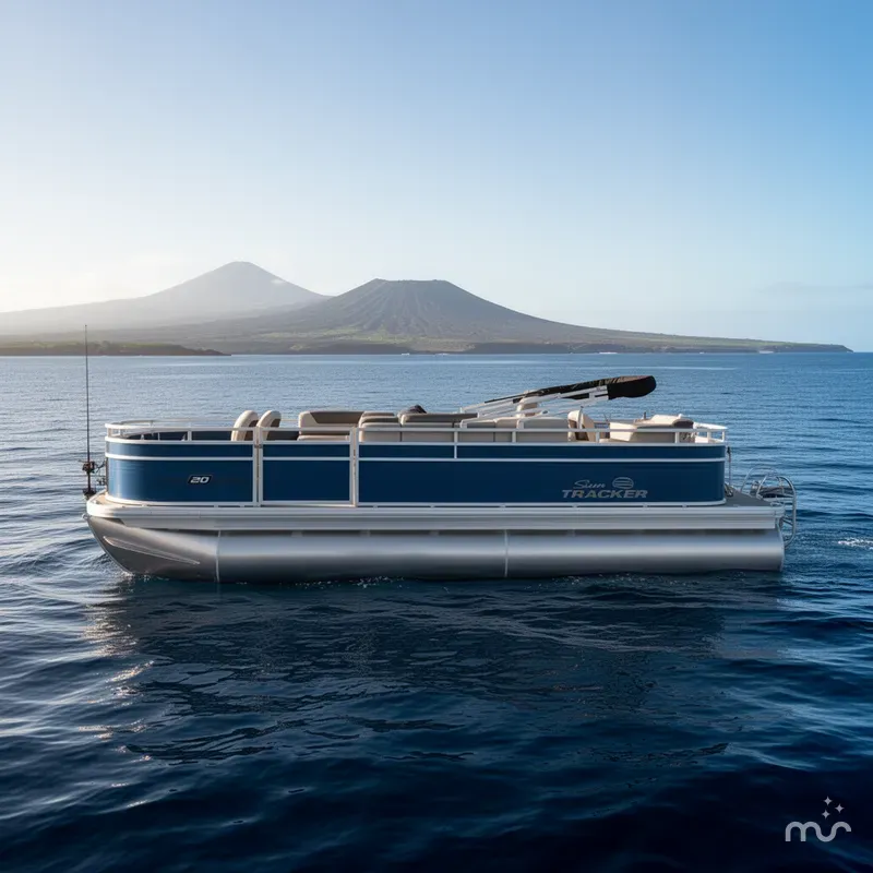 Slide: The Image of Sun Tracker Fishin' Barge 20 DLX 2026 - 2