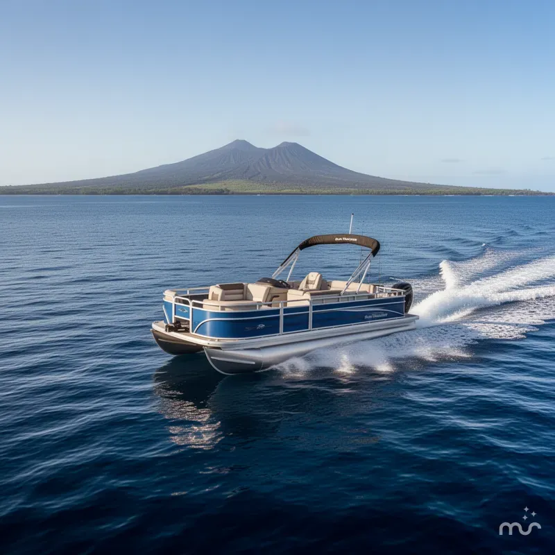 Slide: The Image of Sun Tracker Fishin' Barge 20 DLX 2026 - 4