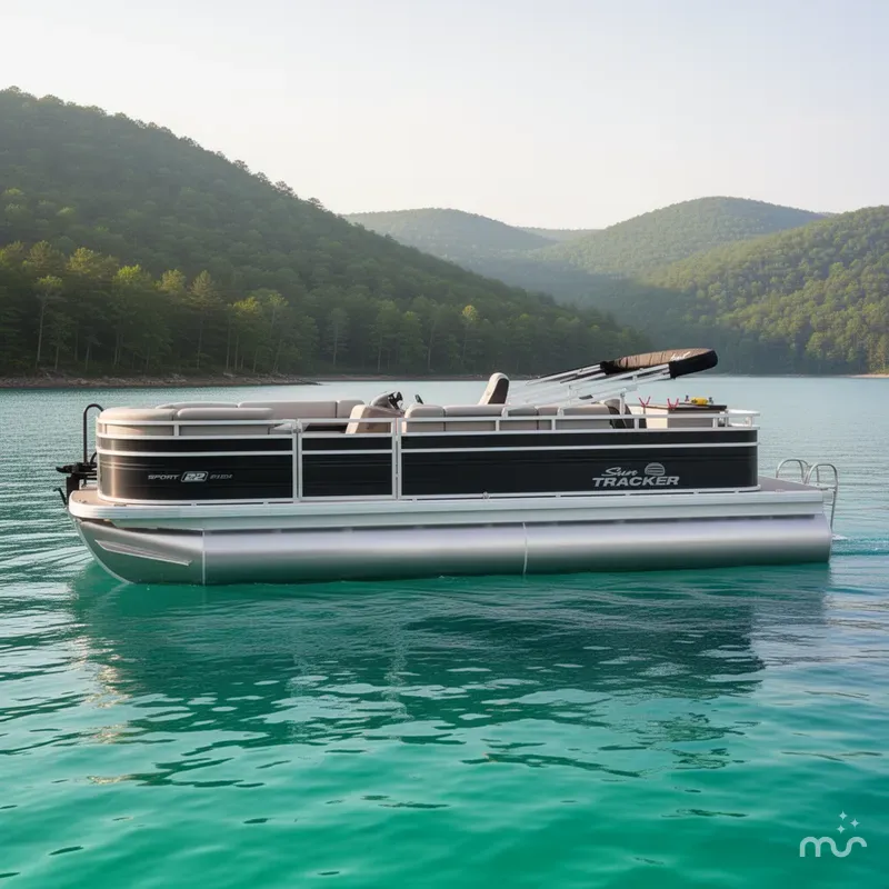 Slide: The Image of Sun Tracker SportFish 22 DLX 2026 - 2