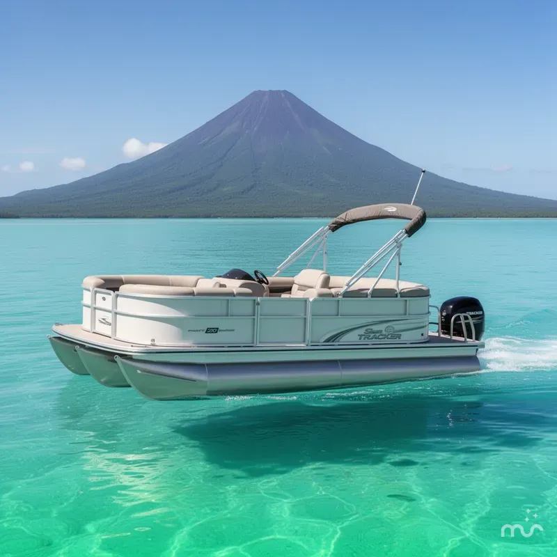 The Image of Sun Tracker Party Barge 20 DLX 2026 - 0