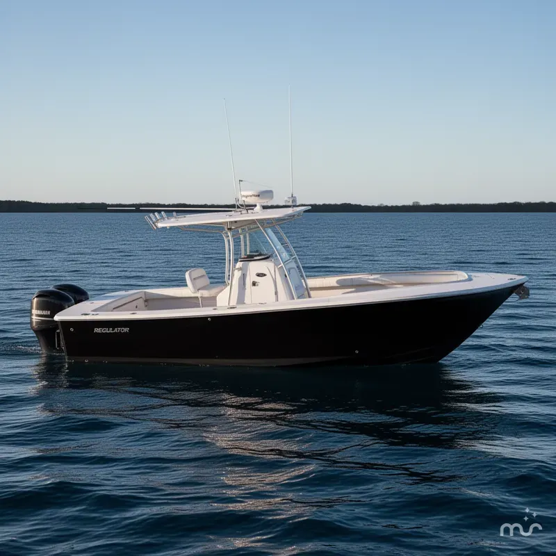 Slide: The Image of Regulator Marine 28 Forward Seating 2011 - 0