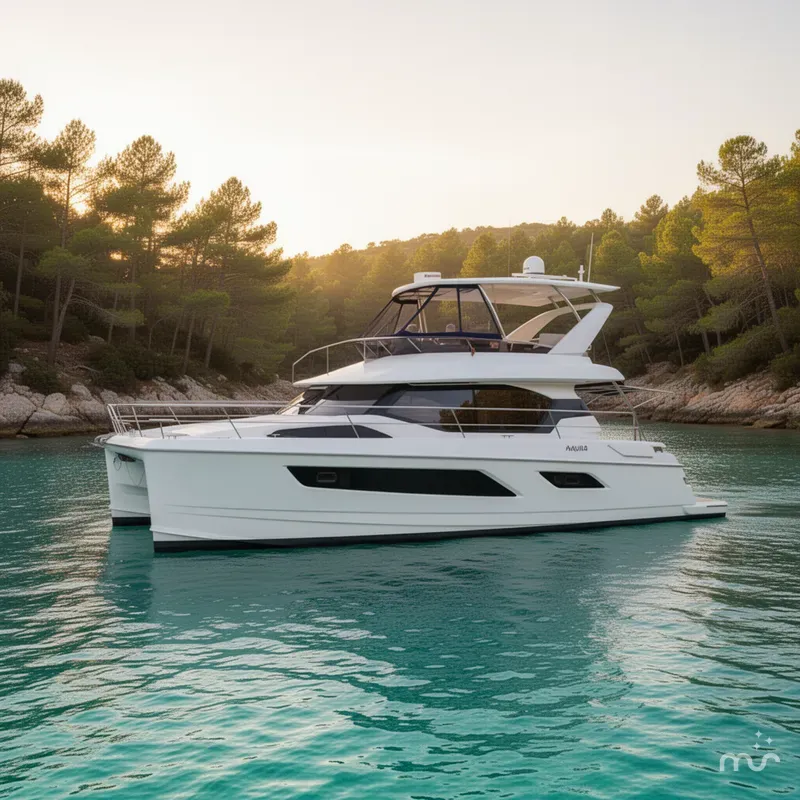 Slide: The Image of Aquila 44 Yacht 2016 - 2