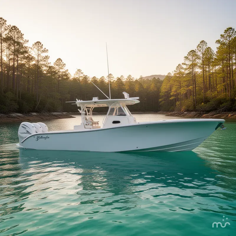 Slide: The Image of Yellowfin 39 Offshore 2012 - 2