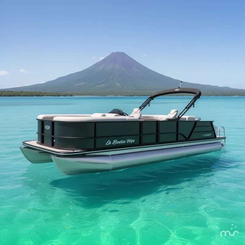 Slide: The Image of Bentley Pontoons 22 LEGACY 2022 - 2