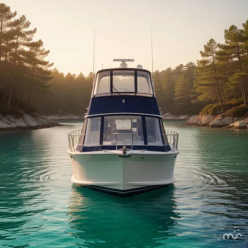 Slide: The Image of Bayliner 3888 Motoryacht 1990 - 3