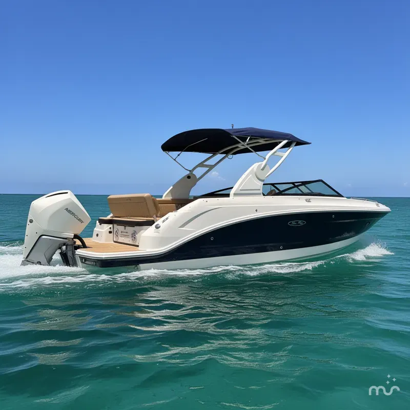 Slide: The Image of Sea Ray SDX 250 Outboard 2020 - 0