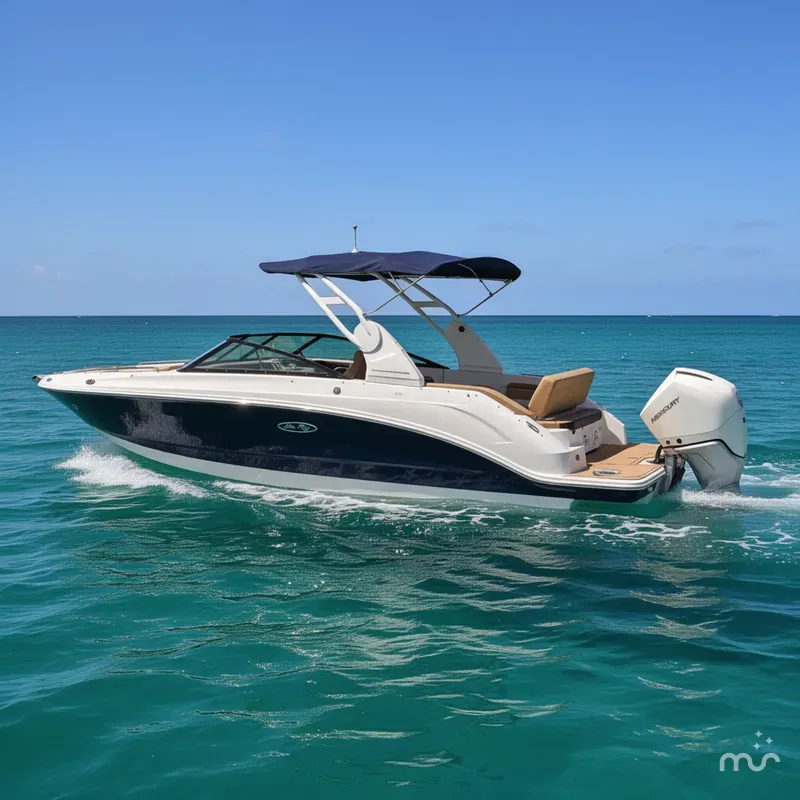 Slide: The Image of Sea Ray SDX 250 Outboard 2020 - 4