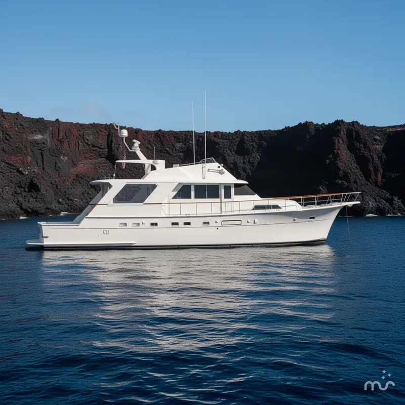 The Image of Hatteras 58 Yacht Fisherman 1977 - 0