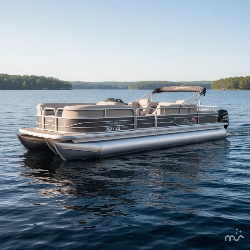 Slide: The Image of Sun Tracker Party Barge 24 XP3 2016 - 0