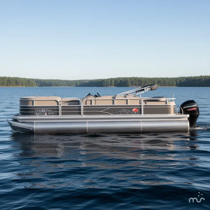 Slide: The Image of Sun Tracker Party Barge 24 XP3 2016 - 1