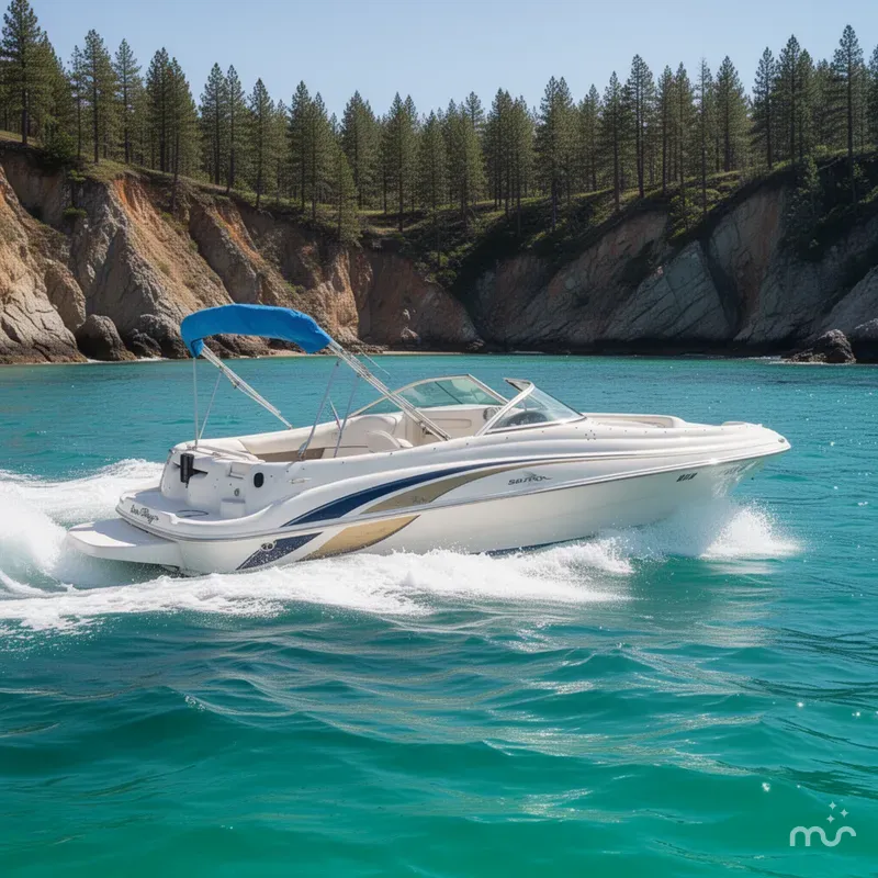 Slide: The Image of Sea Ray 210 Sundeck 1999 - 2