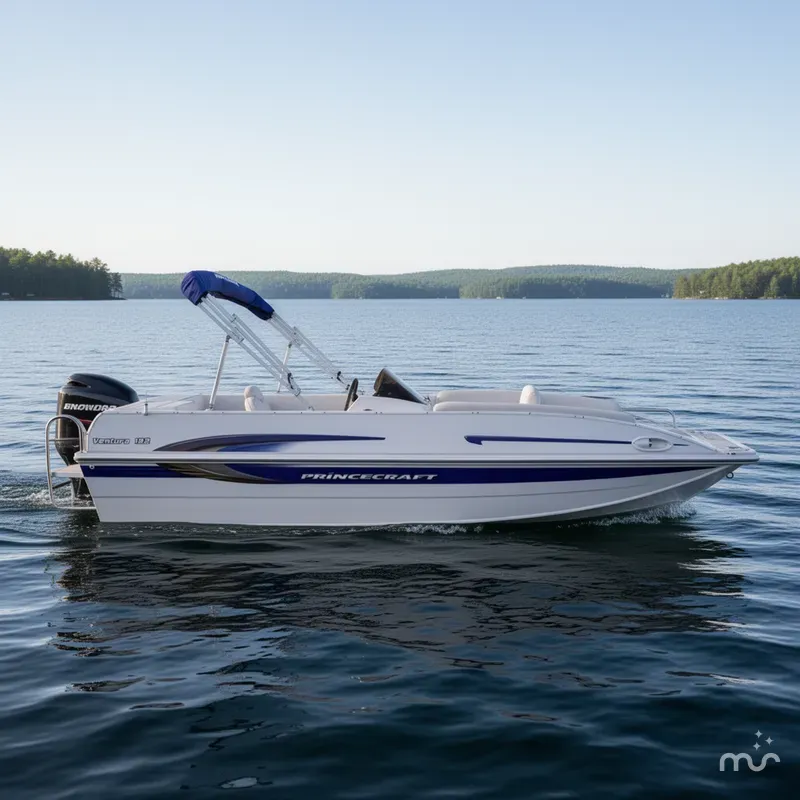 Slide: The Image of Princecraft VENTURA 192 DECK BOAT 2008 - 0