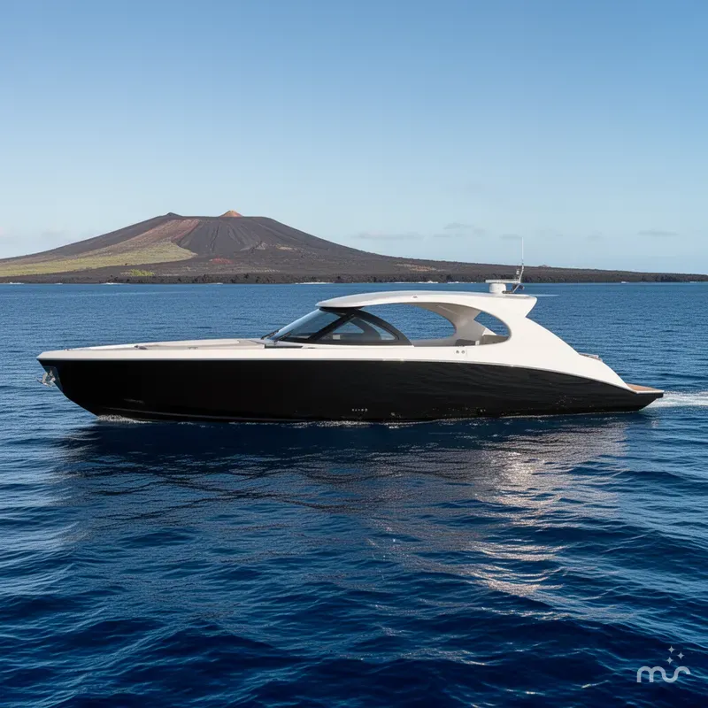 Slide: The Image of Mystic Powerboats M5200 2023 - 2