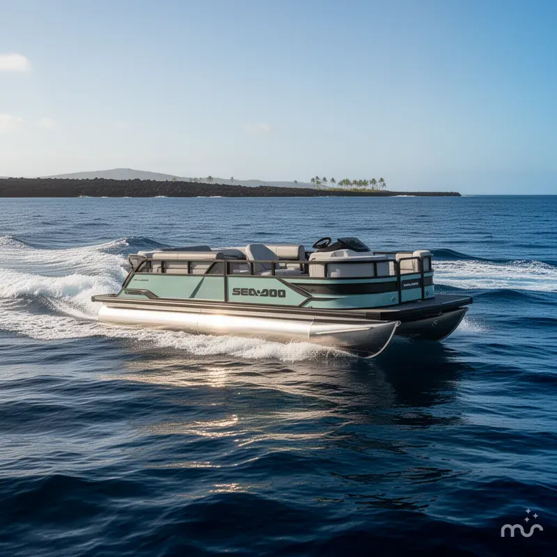Slide: The Image of Sea-Doo Switch Sport™ 18 - 300 Hp Galvanized 2026 - 2