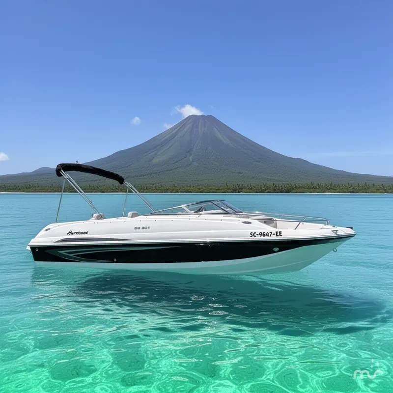 Slide: The Image of Hurricane SunDeck Sport 201 OB 2023 - 2