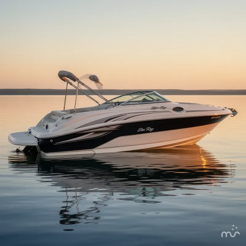 Slide: The Image of Sea Ray 240 Sundeck 2002 - 0