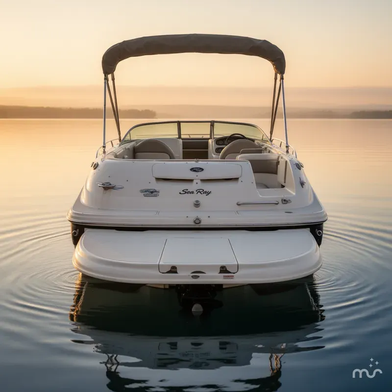 Slide: The Image of Sea Ray 240 Sundeck 2002 - 2