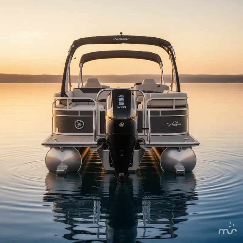 Slide: The Image of Avalon Catalina Quad Lounger Shift 27 FT 2026 - 2