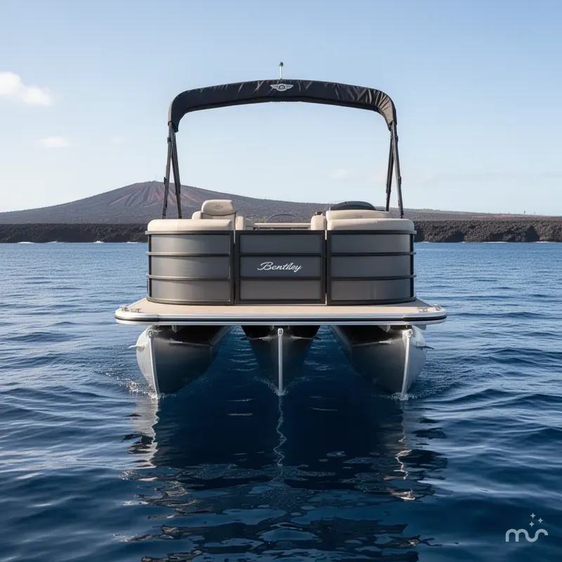 Slide: The Image of Bentley Pontoons 223 LEGACY NAVIGATOR 2026 - 1