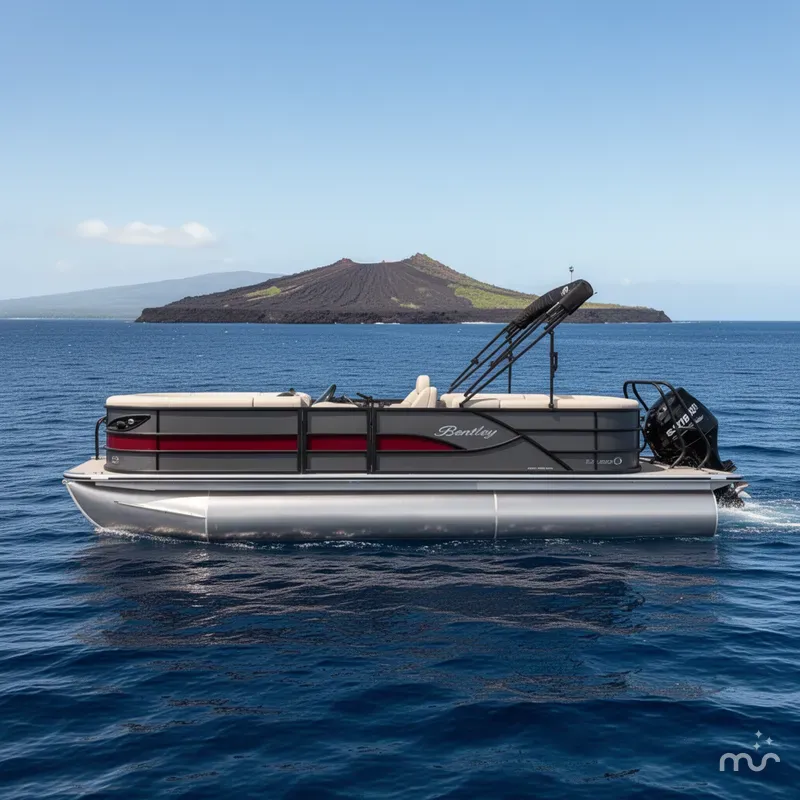 Slide: The Image of Bentley Pontoons 223 LEGACY NAVIGATOR 2026 - 2