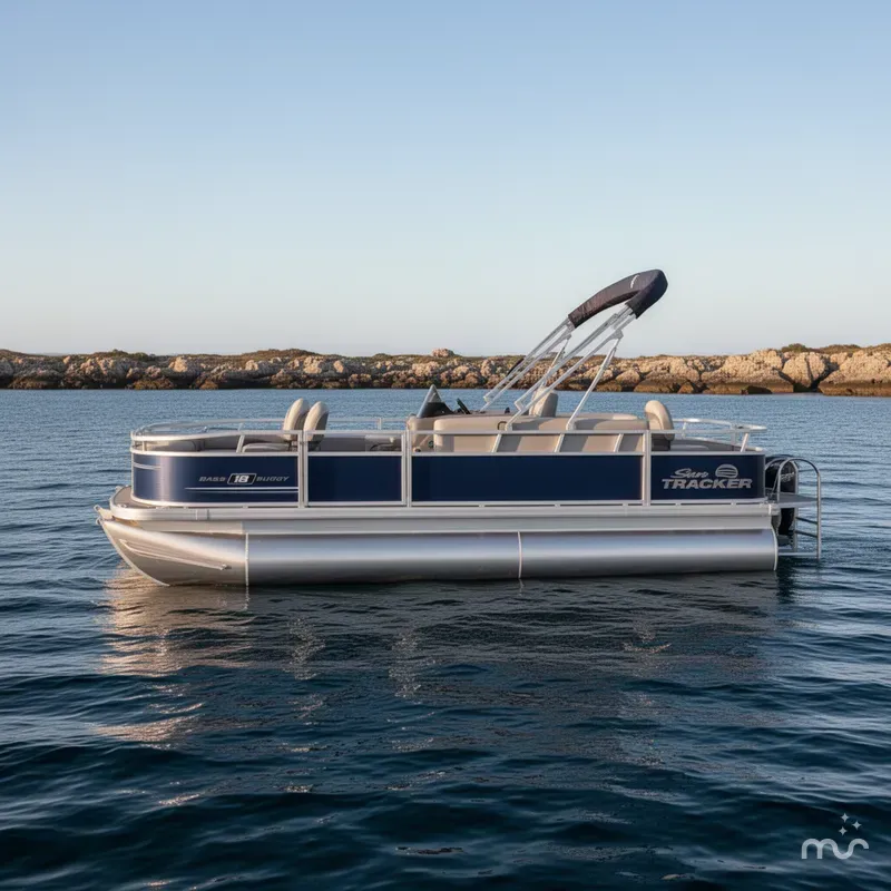 Slide: The Image of Sun Tracker Bass Buggy 18 DLX 2026 - 2