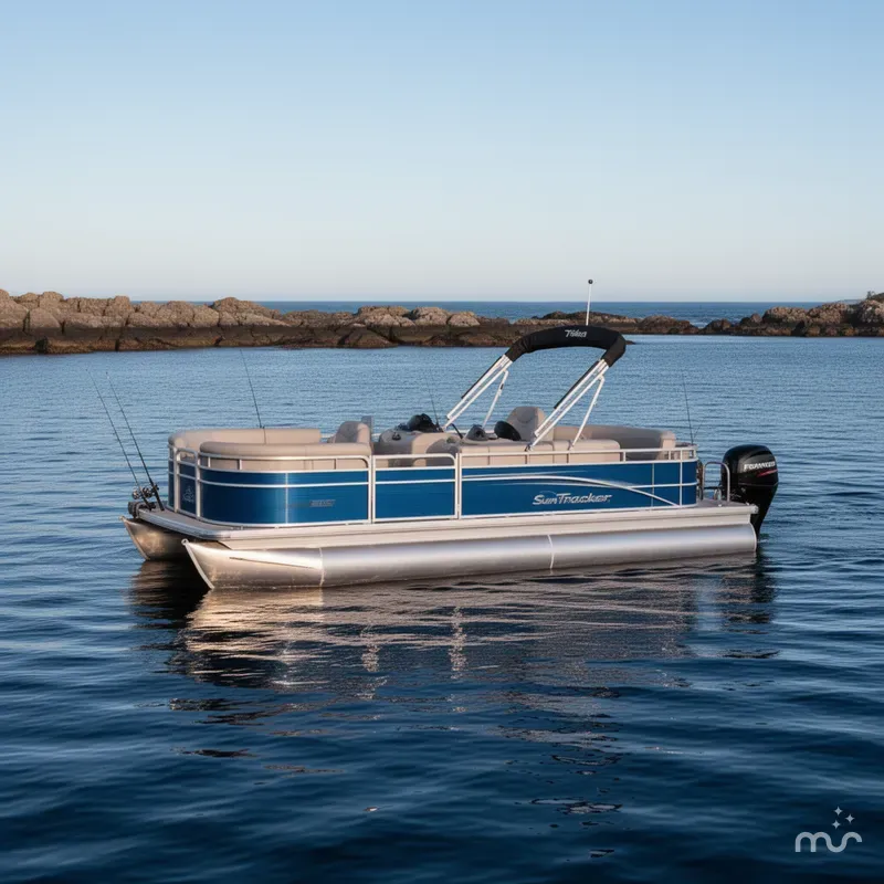 Slide: The Image of Sun Tracker Fishin' Barge 20 DLX 2026 - 4