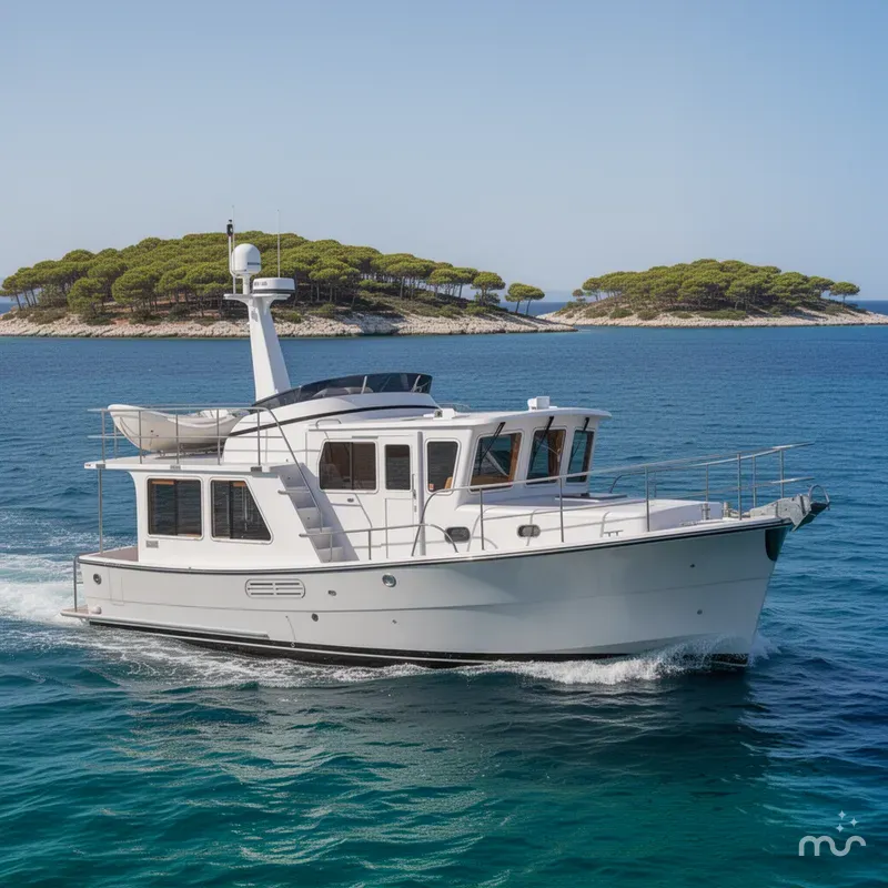 Slide: The Image of Helmsman Trawlers 38E Pilothouse 2027 - 2