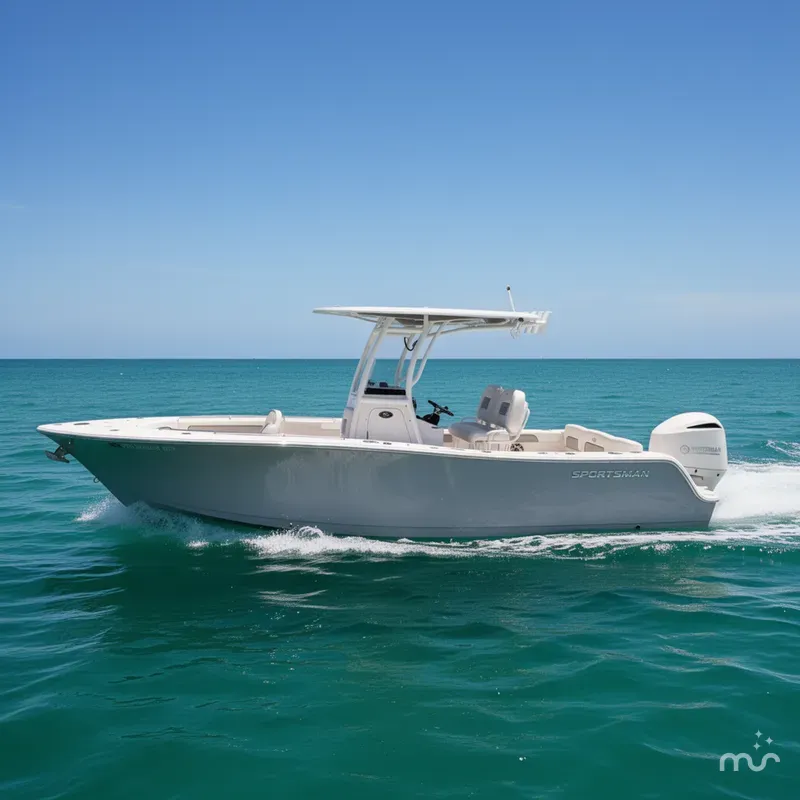 Slide: The Image of Sportsman Heritage 241 Center Console 2018 - 2