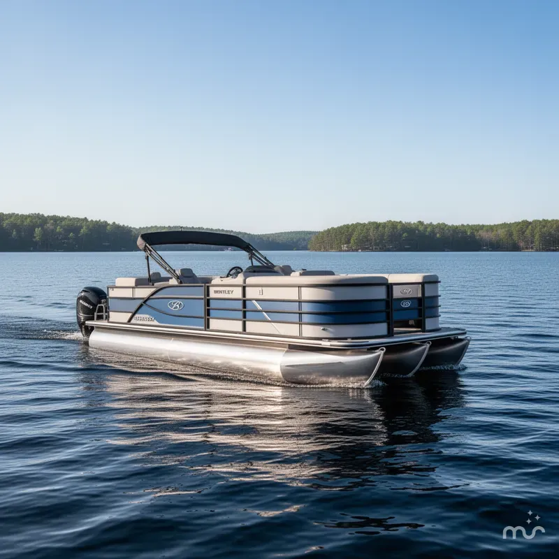 Slide: The Image of Bentley Pontoons Legacy 243 Fish-N-Cruise 2025 - 0