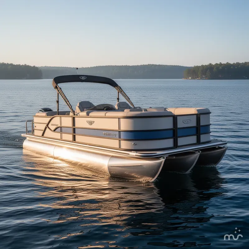 Slide: The Image of Bentley Pontoons Legacy 243 Fish-N-Cruise 2025 - 1