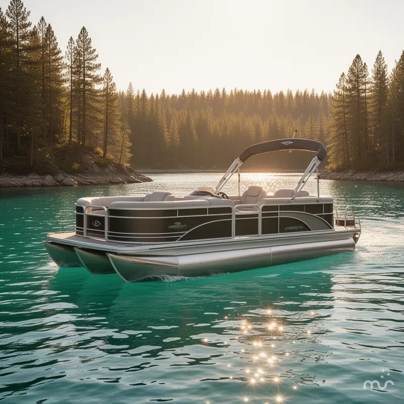 Slide: The Image of Bentley Pontoons Legacy 223 DL Navigator 3/4 Tube 2026 - 2