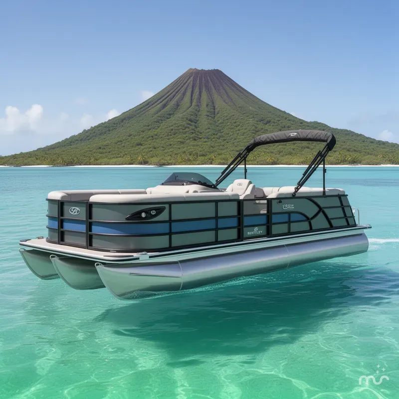 The Image of Bentley Pontoons Legacy 223 Swingback Dual Captain Full Tube 2026 - 0